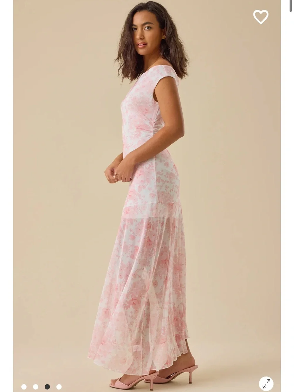 New with tags Samara Mesh Maxi Dress